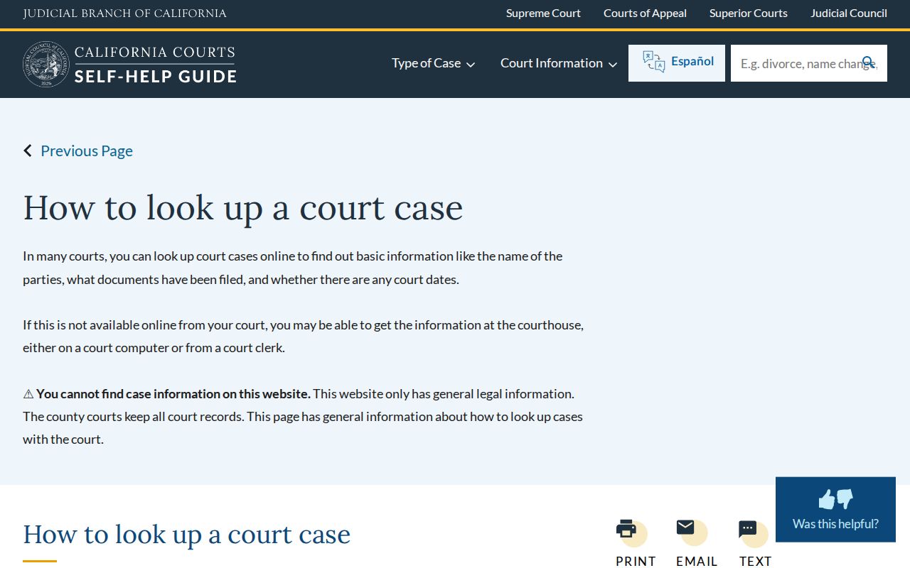 Norwalk resident lookup court case access guidance