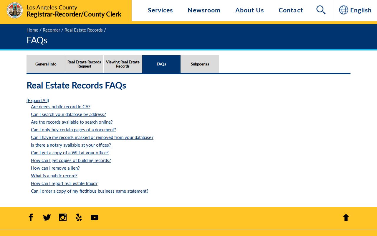 Norwalk street directory recorder guidance about grantor and grantee indexing